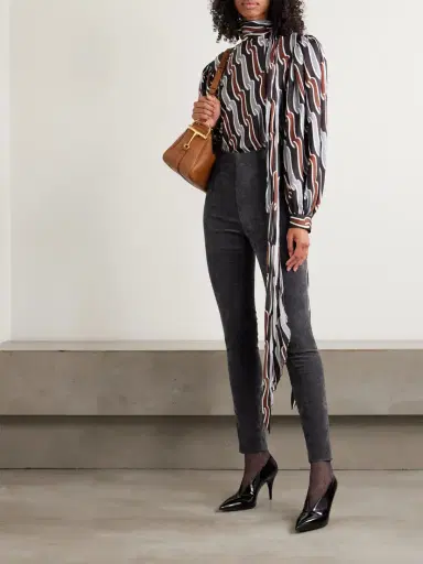 Gucci Cotton-blend Velvet Pants | Thumbnail 2 Gucci Cotton-blend Velvet Pants | Thumbnail 2