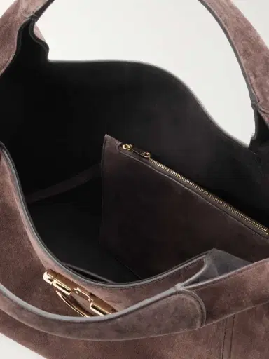 Gucci Softbit Suede Tote | Thumbnail 6 Gucci Softbit Suede Tote | Thumbnail 6
