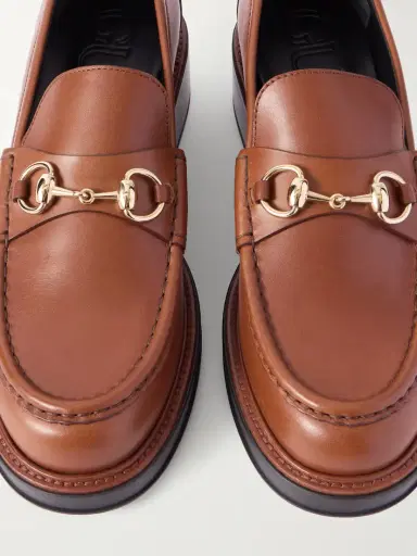 Gucci Horsebit-detailed Leather Loafers | Thumbnail 5 Gucci Horsebit-detailed Leather Loafers | Thumbnail 5
