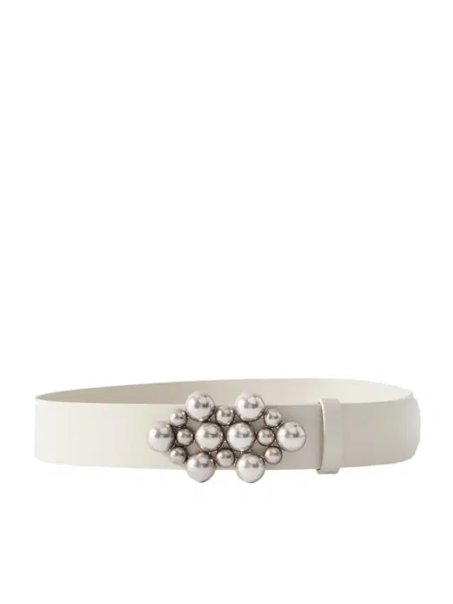 Vickia Embellished Leather Belt Vickia Embellished Leather Belt