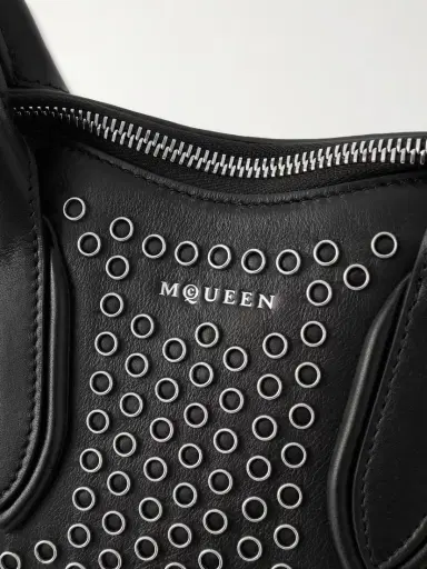 Alexander McQueen Manta Eyelet-embellished Leather Shoulder Bag | Thumbnail 5 Alexander McQueen Manta Eyelet-embellished Leather Shoulder Bag | Thumbnail 5