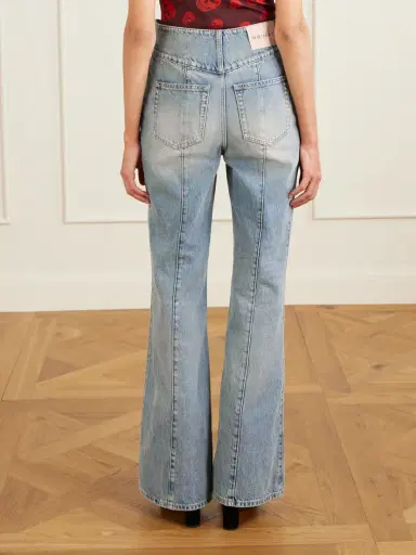 McQueen High-rise Flared Jeans | Thumbnail 4 McQueen High-rise Flared Jeans | Thumbnail 4