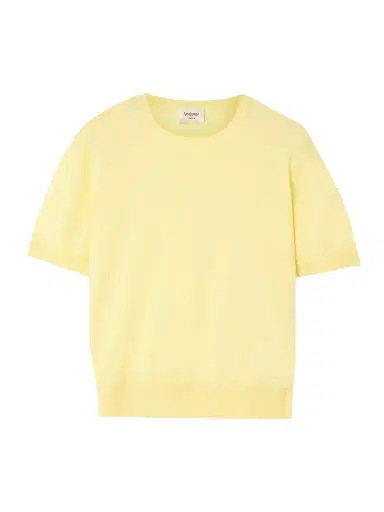 Saint Laurent Wool, Cashmere And Silk-blend Top | Thumbnail 1 Saint Laurent Wool, Cashmere And Silk-blend Top | Thumbnail 1
