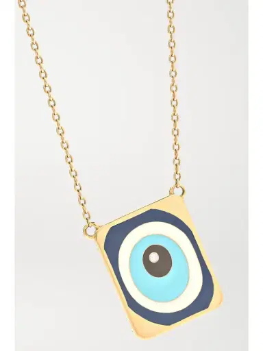Diane Kordas 18-karat Rose Gold, Enamel And Diamond Necklace | Thumbnail 4 Diane Kordas 18-karat Rose Gold, Enamel And Diamond Necklace | Thumbnail 4