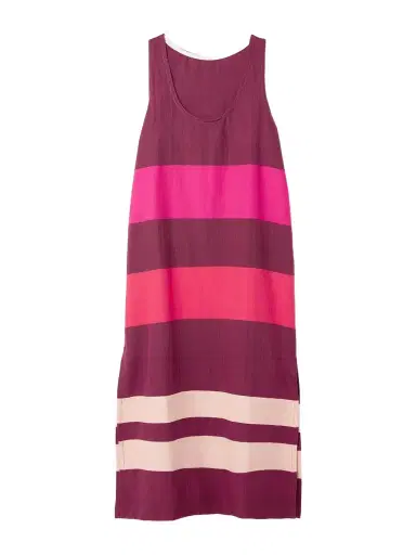 Lemlem Lilian Striped Cotton Midi Dress | Thumbnail 1 Lemlem Lilian Striped Cotton Midi Dress | Thumbnail 1