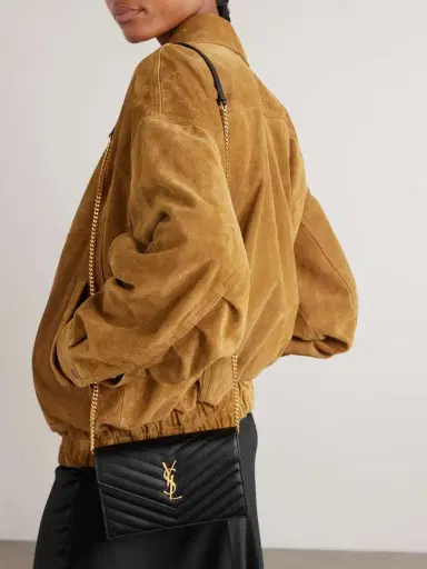 Saint Laurent Cassandre Quilted Textured-leather Shoulder Bag | Thumbnail 2 Saint Laurent Cassandre Quilted Textured-leather Shoulder Bag | Thumbnail 2