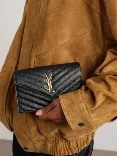 Saint Laurent Cassandre Quilted Textured-leather Shoulder Bag | Thumbnail 6 Saint Laurent Cassandre Quilted Textured-leather Shoulder Bag | Thumbnail 6