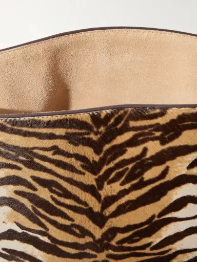 Alaïa Hip Small Leather-trimmed Tiger-print Calf Hair Tote | Thumbnail 5 Alaïa Hip Small Leather-trimmed Tiger-print Calf Hair Tote | Thumbnail 5