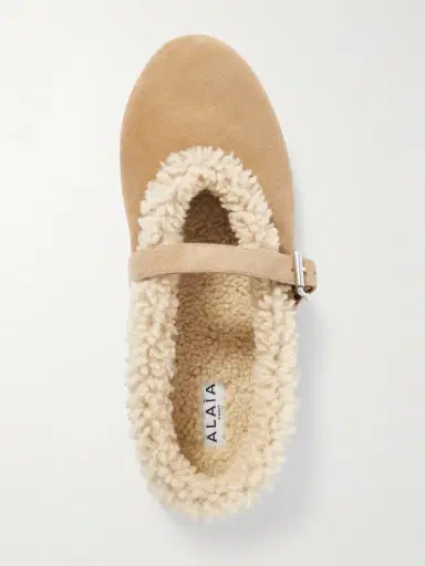 Alaïa Shearling Ballet Flats | Thumbnail 5 Alaïa Shearling Ballet Flats | Thumbnail 5