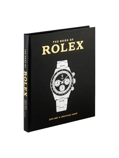 Graphic Image The Book Of Rolex Leather-Bound Book - Black | Thumbnail 2 Graphic Image The Book Of Rolex Leather-Bound Book - Black | Thumbnail 2