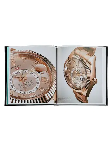 Graphic Image The Book Of Rolex Leather-Bound Book - Black | Thumbnail 3 Graphic Image The Book Of Rolex Leather-Bound Book - Black | Thumbnail 3