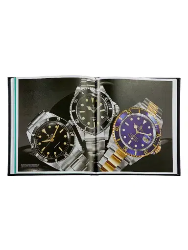 Graphic Image The Book Of Rolex Leather-Bound Book - Black | Thumbnail 4 Graphic Image The Book Of Rolex Leather-Bound Book - Black | Thumbnail 4