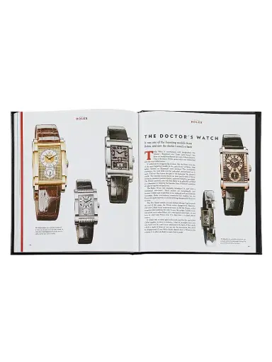 Graphic Image The Book Of Rolex Leather-Bound Book - Black | Thumbnail 6 Graphic Image The Book Of Rolex Leather-Bound Book - Black | Thumbnail 6