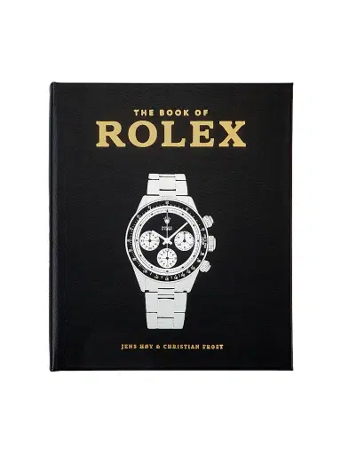Graphic Image The Book Of Rolex Leather-Bound Book - Black | Thumbnail 1 Graphic Image The Book Of Rolex Leather-Bound Book - Black | Thumbnail 1