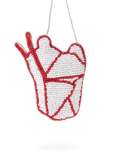 Sudha Pennathur Holiday Chinese Food Box Ornament | Thumbnail 1 Sudha Pennathur Holiday Chinese Food Box Ornament | Thumbnail 1