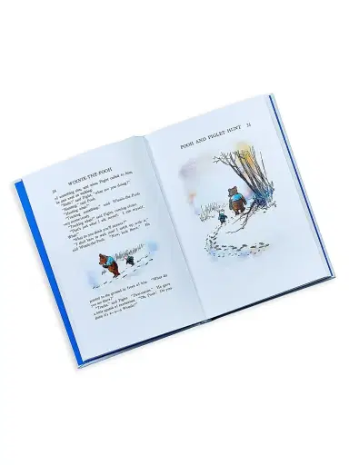 Graphic Image Winnie The Pooh Leather-Bound Classic Children's Book - Cloud | Thumbnail 5 Graphic Image Winnie The Pooh Leather-Bound Classic Children's Book - Cloud | Thumbnail 5