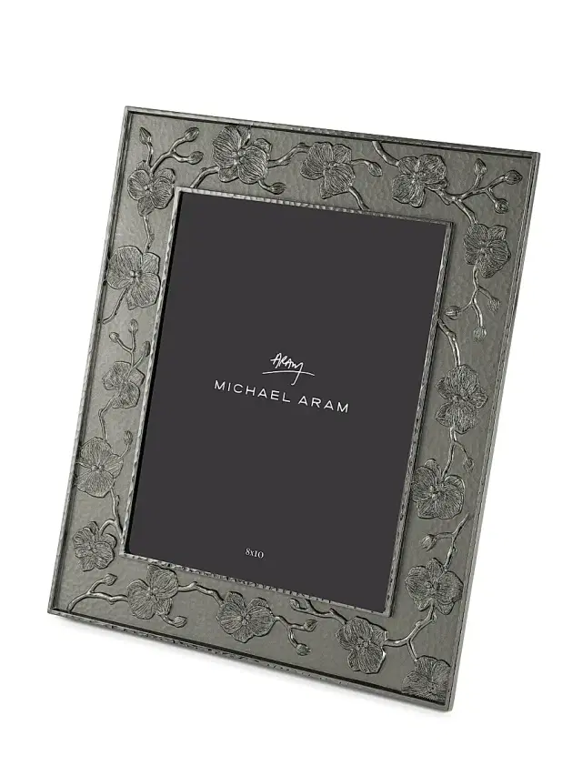 Black Orchid Sculpted Picture Frame Black Orchid Sculpted Picture Frame