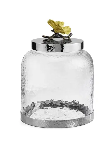 Michael Aram Butterfly Ginkgo Cookie Jar | Thumbnail 1 Michael Aram Butterfly Ginkgo Cookie Jar | Thumbnail 1
