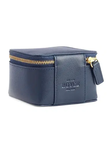 Royce New York Leather Zippered Jewelry Trinket Case | Thumbnail 3 Royce New York Leather Zippered Jewelry Trinket Case | Thumbnail 3