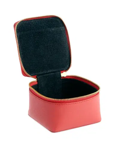 Royce New York Leather Zippered Jewelry Trinket Case | Thumbnail 5 Royce New York Leather Zippered Jewelry Trinket Case | Thumbnail 5