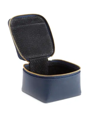 Royce New York Leather Zippered Jewelry Trinket Case | Thumbnail 1 Royce New York Leather Zippered Jewelry Trinket Case | Thumbnail 1