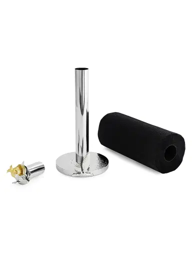 Michael Aram Pomegranate Silver & Gold Paper Towel Holder - Yellow Grey | Thumbnail 4 Michael Aram Pomegranate Silver & Gold Paper Towel Holder - Yellow Grey | Thumbnail 4