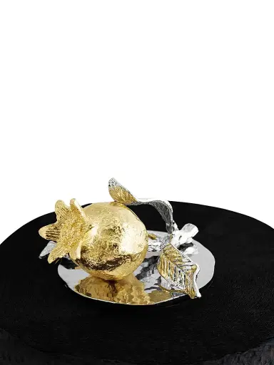 Michael Aram Pomegranate Silver & Gold Paper Towel Holder - Yellow Grey | Thumbnail 5 Michael Aram Pomegranate Silver & Gold Paper Towel Holder - Yellow Grey | Thumbnail 5