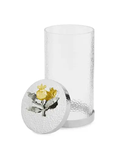 Michael Aram Large Pomegranate Silver & Gold Canister | Thumbnail 2 Michael Aram Large Pomegranate Silver & Gold Canister | Thumbnail 2