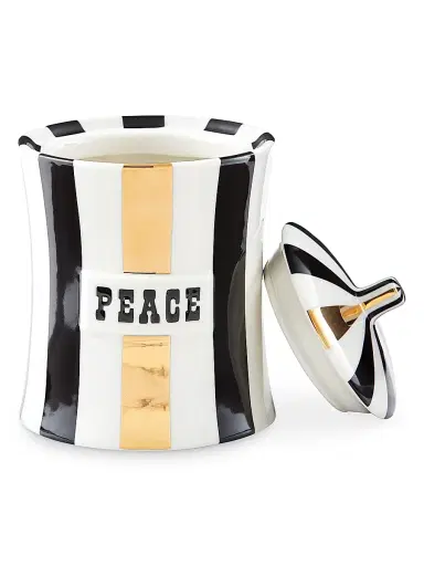 Jonathan Adler Vice Gilded Peace Canister | Thumbnail 2 Jonathan Adler Vice Gilded Peace Canister | Thumbnail 2