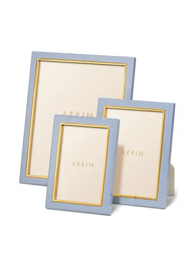 Aerin Varda Lacquer Frame - French Blue | Thumbnail 3 Aerin Varda Lacquer Frame - French Blue | Thumbnail 3