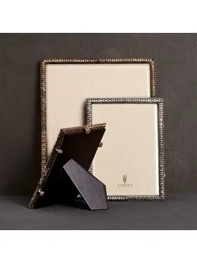 L'Objet Scales Platinum Picture Frame 8 x 10 | Thumbnail 2 L'Objet Scales Platinum Picture Frame 8 x 10 | Thumbnail 2