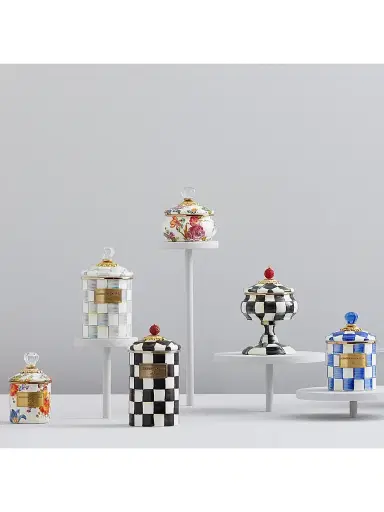MacKenzie-Childs Courtly Check Canister | Thumbnail 4 MacKenzie-Childs Courtly Check Canister | Thumbnail 4