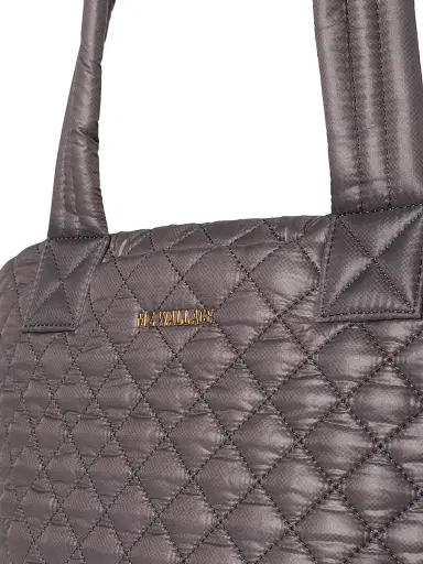 MZ Wallace Women's Metro Quilted Nylon Tote Deluxe | Thumbnail 3 MZ Wallace Women's Metro Quilted Nylon Tote Deluxe | Thumbnail 3