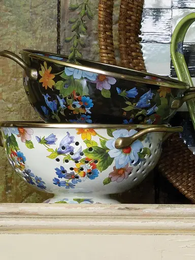 MacKenzie-Childs Flower Market Colander | Thumbnail 3 MacKenzie-Childs Flower Market Colander | Thumbnail 3