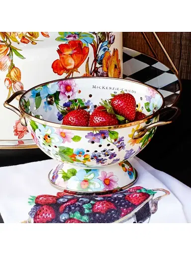 MacKenzie-Childs Flower Market Colander | Thumbnail 5 MacKenzie-Childs Flower Market Colander | Thumbnail 5