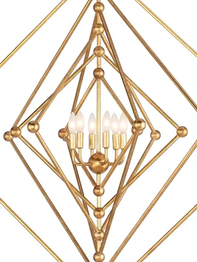 Regina Andrew Selena Square Chandelier | Thumbnail 9 Regina Andrew Selena Square Chandelier | Thumbnail 9