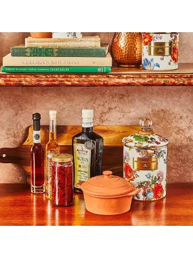 MacKenzie-Childs Flower Market Canister - White | Thumbnail 6 MacKenzie-Childs Flower Market Canister - White | Thumbnail 6