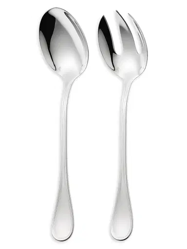 Christofle Albi Silver-Plated Salad Serving Set | Thumbnail 1 Christofle Albi Silver-Plated Salad Serving Set | Thumbnail 1