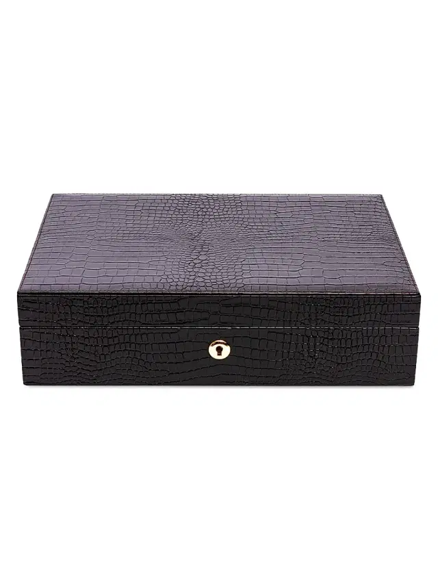 Brompton Ten Piece Watch Box - Brown Brompton Ten Piece Watch Box - Brown