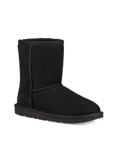 UGG Baby's, Little Kid's & Kid's Classic II Dyed Shearling Boots - Black - Size 6 (Baby) | Thumbnail 1 UGG Baby's, Little Kid's & Kid's Classic II Dyed Shearling Boots - Black - Size 6 (Baby) | Thumbnail 1