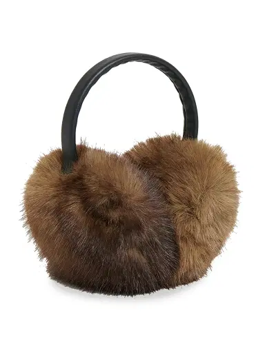 Apparis Women's Esme Faux-Mink Earmuffs - Mink | Thumbnail 1 Apparis Women's Esme Faux-Mink Earmuffs - Mink | Thumbnail 1