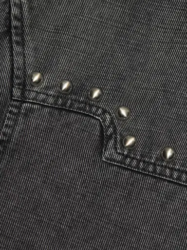 RAILS Women's Vinea Studded Point-Collar Denim Shirt | Thumbnail 7 RAILS Women's Vinea Studded Point-Collar Denim Shirt | Thumbnail 7