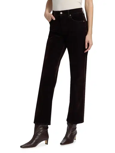 Rails Women's Sepulveda Dark Wash Jeans - Chocolate Flocking | Thumbnail 4 Rails Women's Sepulveda Dark Wash Jeans - Chocolate Flocking | Thumbnail 4