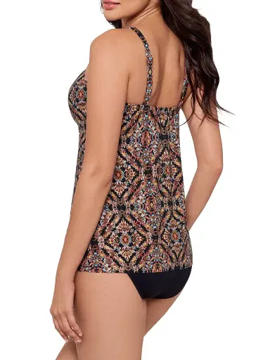 Miraclesuit Swim Women's Scandale Marina Abstract Swimsuit - Black Multi - Size 16 | Thumbnail 3 Miraclesuit Swim Women's Scandale Marina Abstract Swimsuit - Black Multi - Size 16 | Thumbnail 3