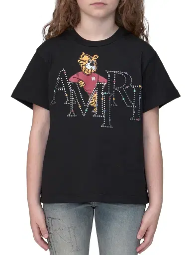 AMIRI Little Kid's & Kid's Staggered Tiger T-Shirt - Black - Size 10 | Thumbnail 1 AMIRI Little Kid's & Kid's Staggered Tiger T-Shirt - Black - Size 10 | Thumbnail 1