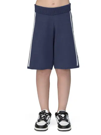 AMIRI Little Kid's & Kid's Knit Sport Shorts - Midnight Blue - Size 4 | Thumbnail 1 AMIRI Little Kid's & Kid's Knit Sport Shorts - Midnight Blue - Size 4 | Thumbnail 1