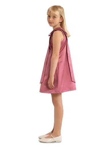 Cult Gaia Little Girl's & Girl's Nathaly One-Shoulder Dress - Rosette | Thumbnail 5 Cult Gaia Little Girl's & Girl's Nathaly One-Shoulder Dress - Rosette | Thumbnail 5
