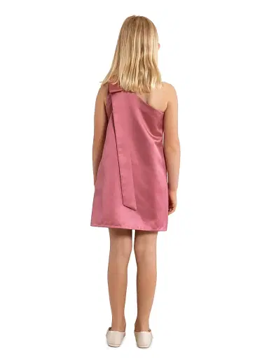 Cult Gaia Little Girl's & Girl's Nathaly One-Shoulder Dress - Rosette | Thumbnail 7 Cult Gaia Little Girl's & Girl's Nathaly One-Shoulder Dress - Rosette | Thumbnail 7