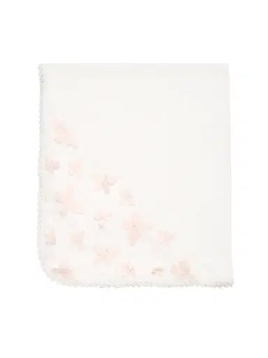 Macis Design Baby Girl's 5-Piece Wrap Top, Pants, Headband, Booties & Blanket Set - Ivory Light Pink - Size 12 Months | Thumbnail 6 Macis Design Baby Girl's 5-Piece Wrap Top, Pants, Headband, Booties & Blanket Set - Ivory Light Pink - Size 12 Months | Thumbnail 6