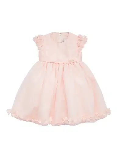 Macis Design Baby Girl's Taffeta Tulle & Lace Dress - Petal - Size 4 | Thumbnail 1 Macis Design Baby Girl's Taffeta Tulle & Lace Dress - Petal - Size 4 | Thumbnail 1
